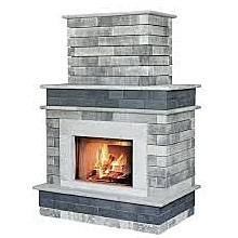 MODA Unilock Fireplace